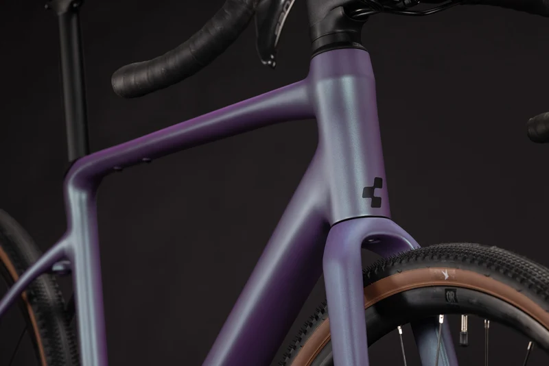 Cube Nuroad Pro Gravelbike Diamant mysticpurple´n´black