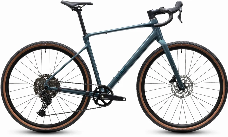 Cube Nuroad Pro Gravelbike Diamant taiga´n´blue