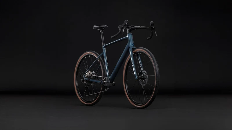 Cube Nuroad Pro Gravelbike Diamant taiga´n´blue