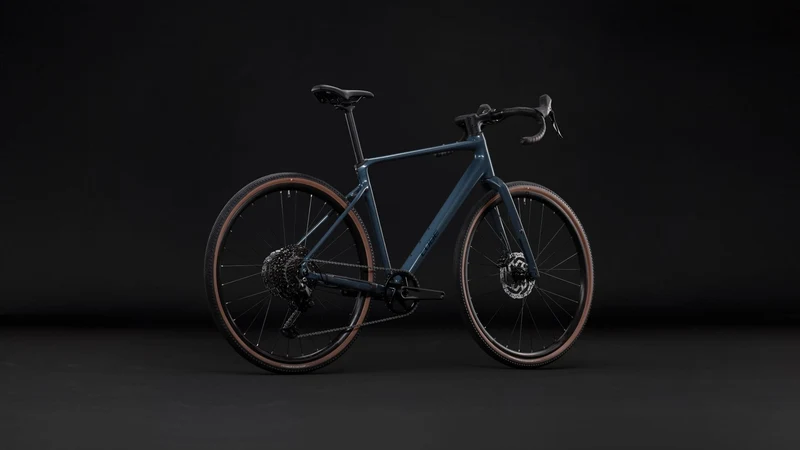 Cube Nuroad Pro Gravelbike Diamant taiga´n´blue