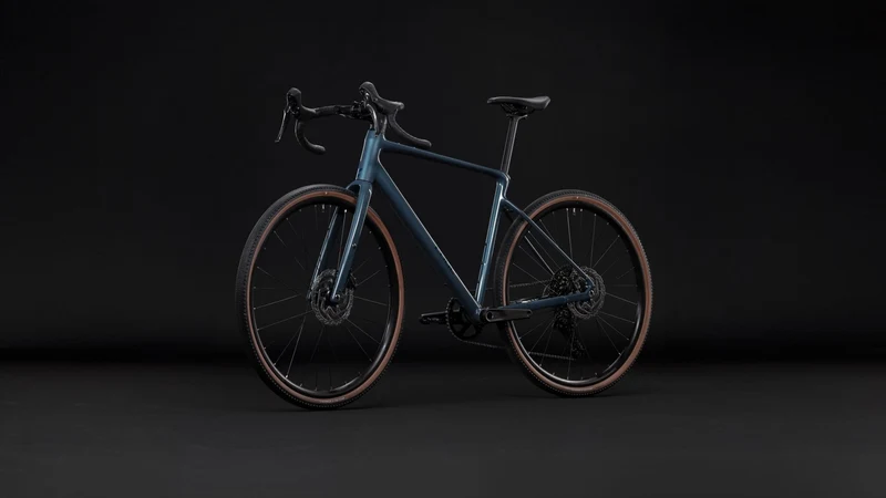 Cube Nuroad Pro Gravelbike Diamant taiga´n´blue