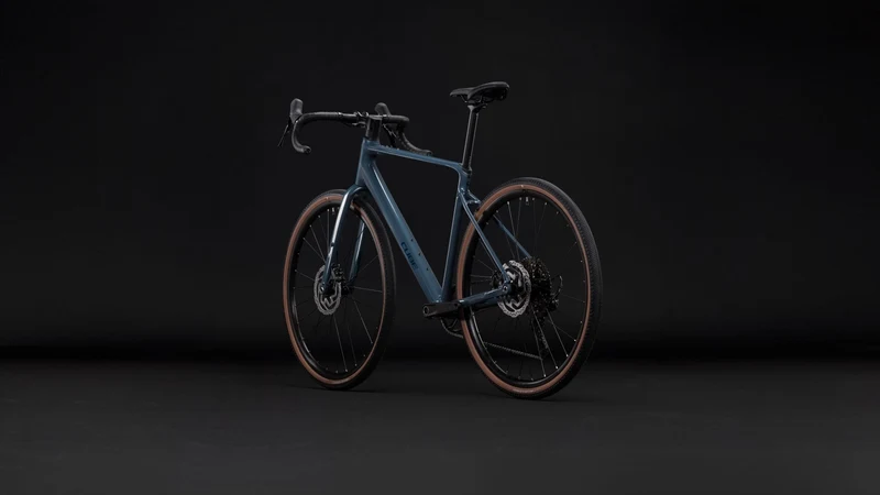 Cube Nuroad Pro Gravelbike Diamant taiga´n´blue