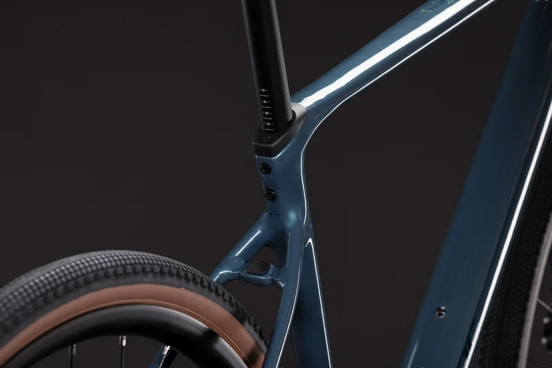 Cube Nuroad Pro Gravelbike Diamant taiga´n´blue