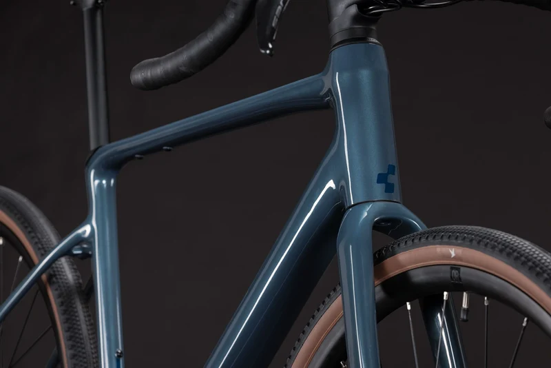 Cube Nuroad Pro Gravelbike Diamant taiga´n´blue