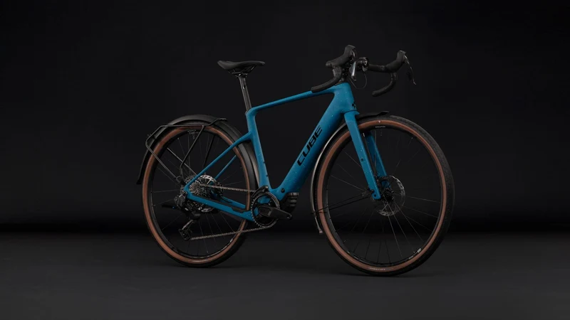 Cube Nuroad Hybrid C:62 EXC FE 400X Wh E-Gravel Rad Diamant 28" tropicalteal´n´black