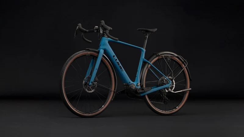 Cube Nuroad Hybrid C:62 EXC FE 400X Wh E-Gravel Rad Diamant 28" tropicalteal´n´black