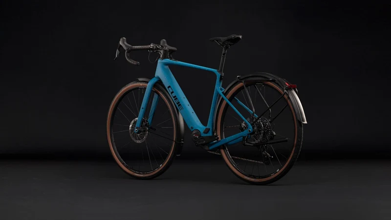 Cube Nuroad Hybrid C:62 EXC FE 400X Wh E-Gravel Rad Diamant 28" tropicalteal´n´black
