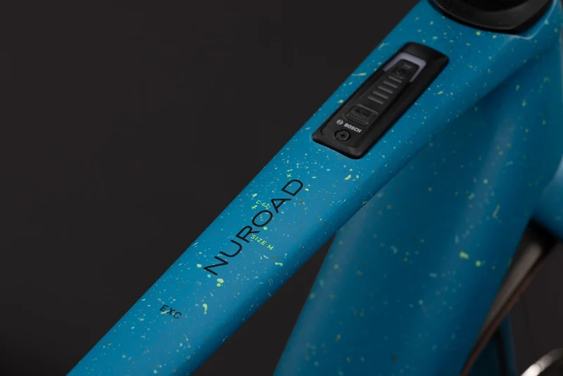 Cube Nuroad Hybrid C:62 EXC FE 400X Wh E-Gravel Rad Diamant 28" tropicalteal´n´black