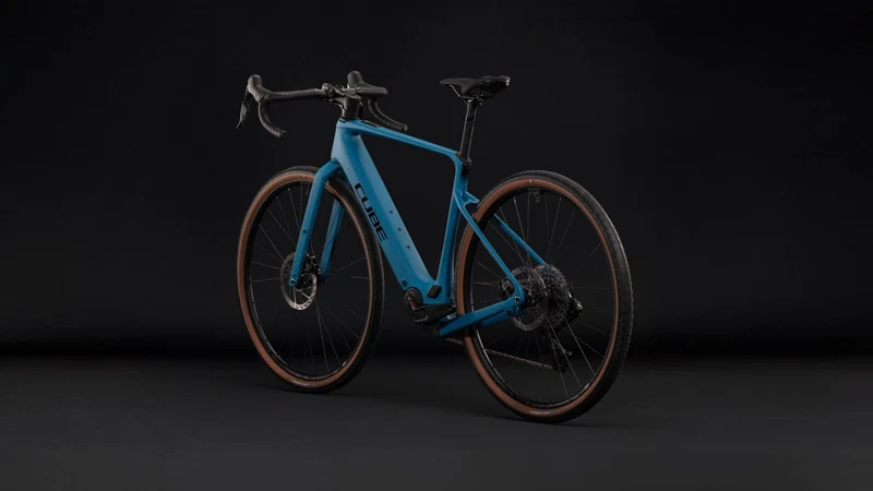 Cube Nuroad Hybrid C:62 EXC 400X Wh E-Gravel Rad Diamant 28" tropicalteal´n´black