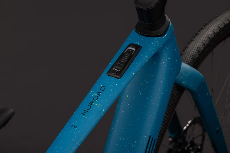 Cube Nuroad Hybrid C:62 EXC 400X Wh E-Gravel Rad Diamant 28" tropicalteal´n´black