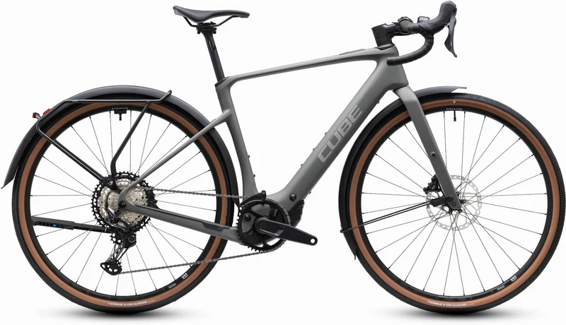 Cube Nuroad Hybrid C:62 Race 400X Wh FE E-Gravelbike Diamant 28" oldgrey´n´grey