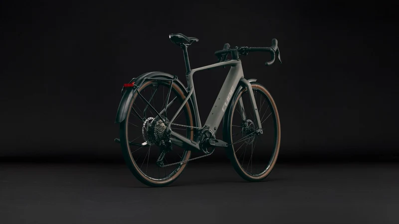 Cube Nuroad Hybrid C:62 Race 400X Wh FE E-Gravelbike Diamant 28" oldgrey´n´grey