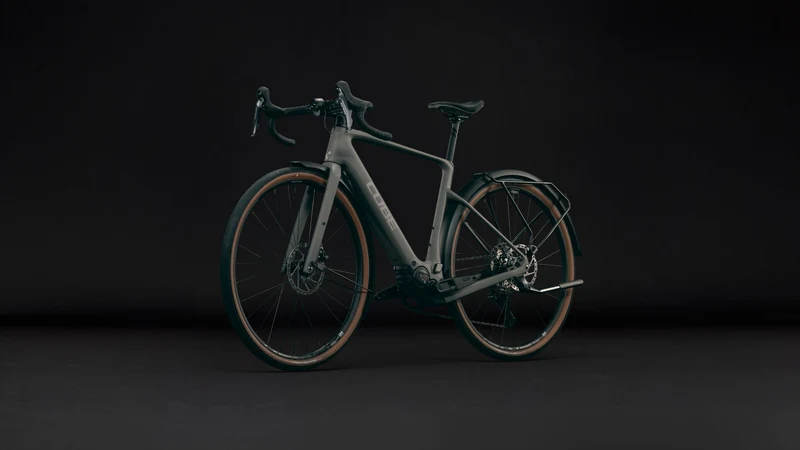 Cube Nuroad Hybrid C:62 Race 400X Wh FE E-Gravelbike Diamant 28" oldgrey´n´grey
