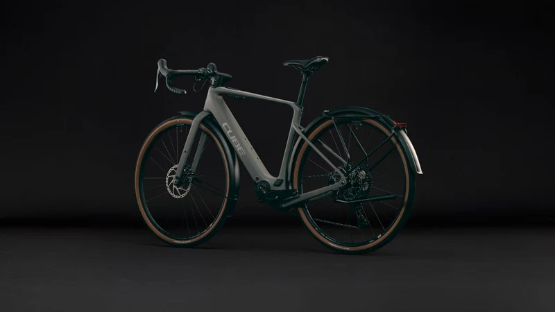 Cube Nuroad Hybrid C:62 Race 400X Wh FE E-Gravelbike Diamant 28" oldgrey´n´grey
