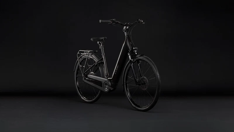 Cube Supreme Hybrid Comfort One 600 Wh E-Bike Easy Entry gunmetal´n´reflex