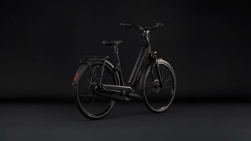 Cube Supreme Hybrid Comfort One 600 Wh E-Bike Easy Entry gunmetal´n´reflex
