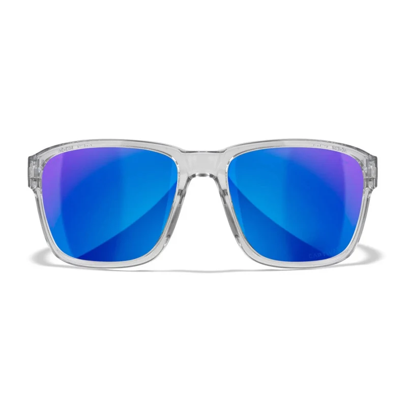 Wiley X - Trek Polaroid Brille Blau  Thin Blue Line Version