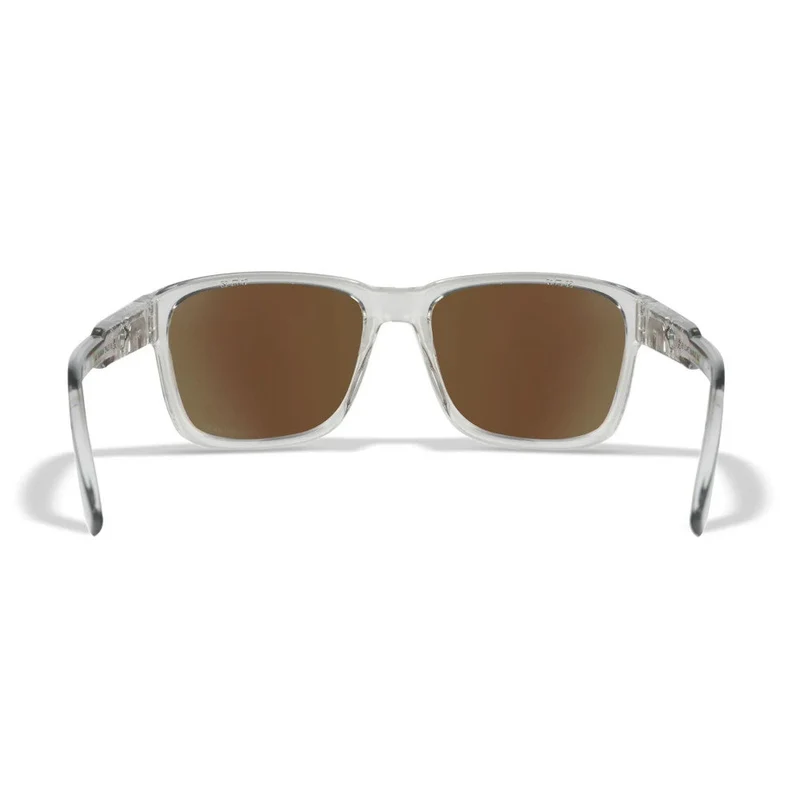 Wiley X - Trek Polaroid Brille Blau  Thin Blue Line Version