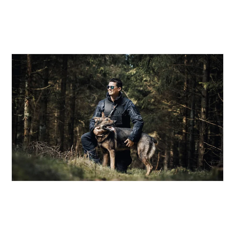 Wiley X - Trek Polaroid Brille Blau  Thin Blue Line Version