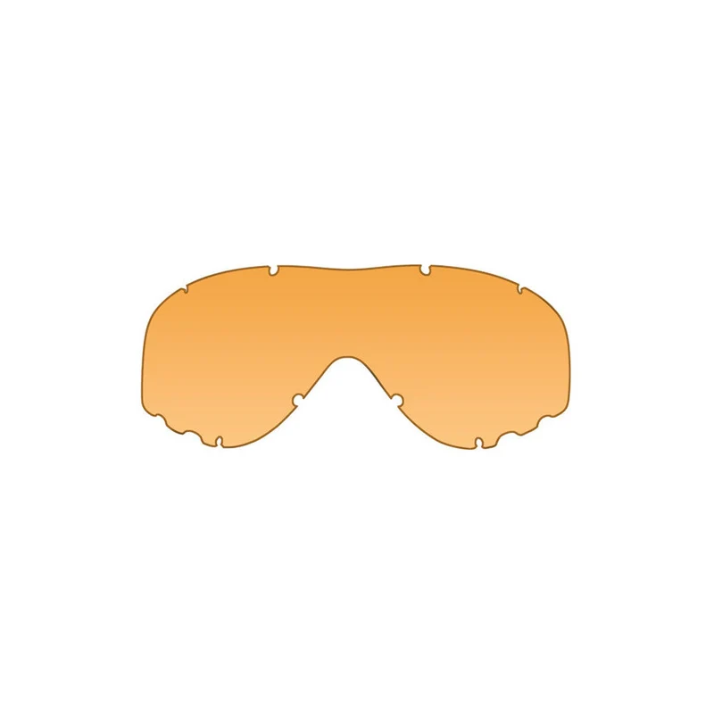 Wiley X - SPEAR Smoke/Clear/Light Rust Matte Black Frame Goggle (3 Linsen)