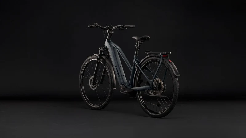 Cube Kathmandu Hybrid Pro 800 Wh E-Trekkingbike Trapeze 28" coal´n´black