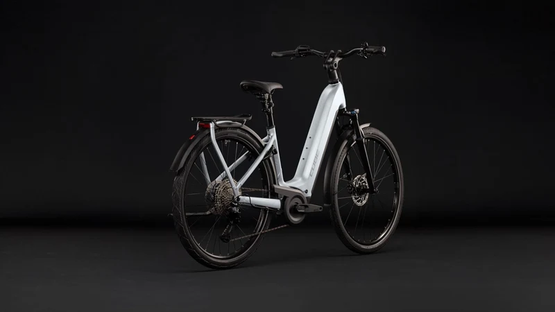 Cube Kathmandu Hybrid ONE 800 Wh E-Trekkingbike Easy Entry 28" silverstar´n´reflex