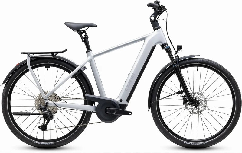 Cube Kathmandu Hybrid ONE 800 Wh E-Trekkingbike Diamant 28" silverstar´n´reflex