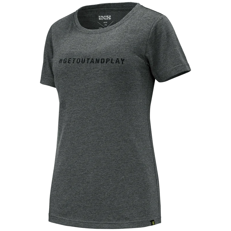 getoutandplay Womens Organic Tee graphit