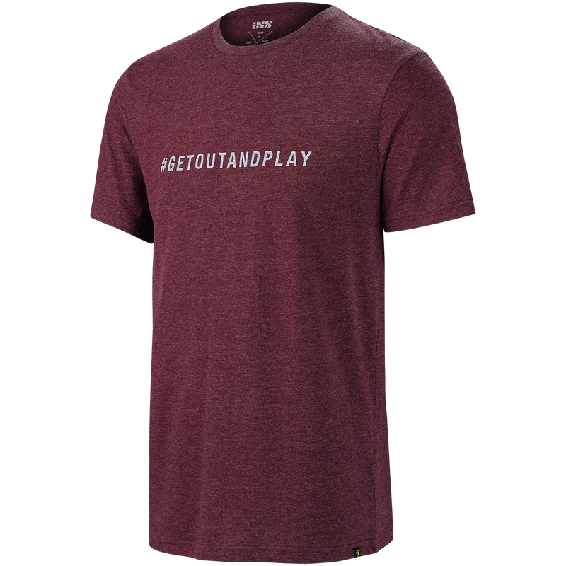 getoutandplay Organic Tee raisin