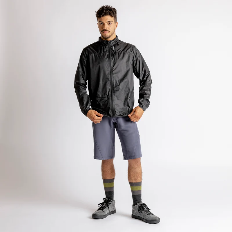 Flow Windbreaker Jacket anthrazit