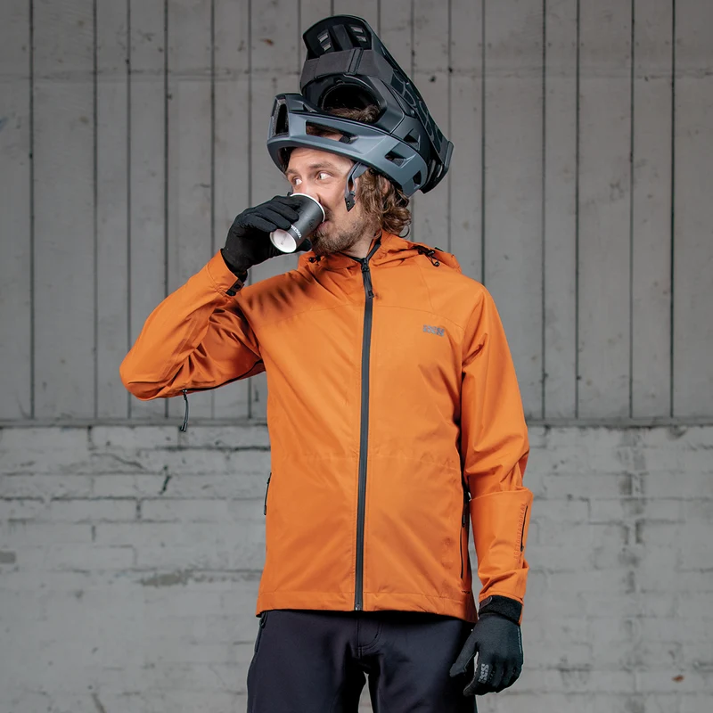Carve AW Jacket burnt orange