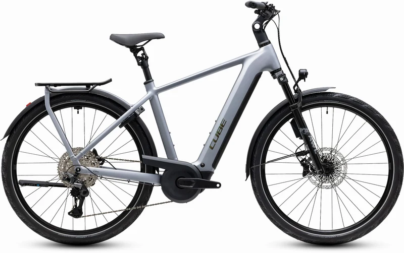 Cube Kathmandu Hybrid EXC 800 Wh E-Trekkingbike Diamant 28" slategrey´n´chrome