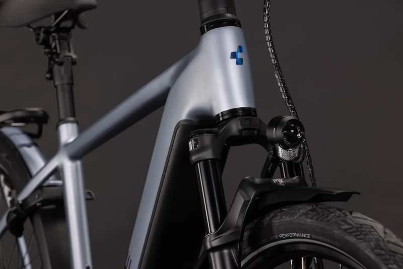 Cube Kathmandu Hybrid EXC 800 Wh E-Trekkingbike Diamant 28" slategrey´n´chrome
