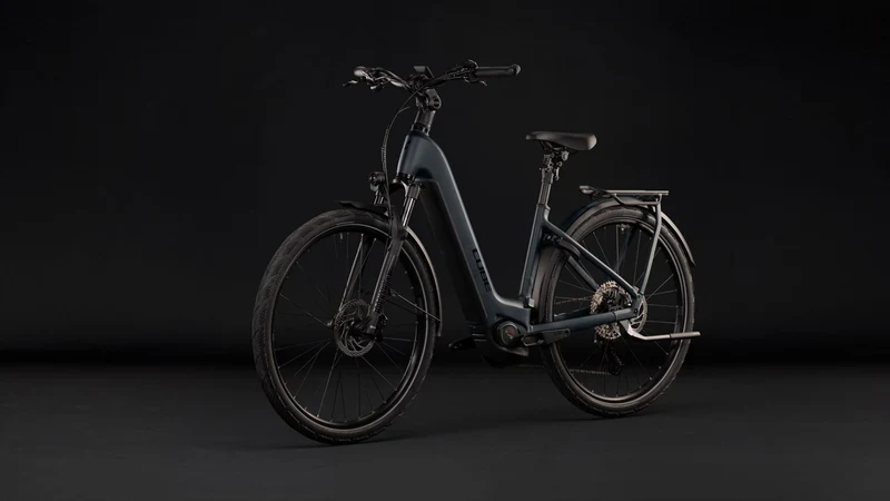 Cube Kathmandu Hybrid Pro 800 Wh E-Trekkingbike Easy Entry 28" coal´n´black