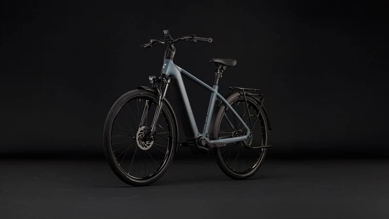Cube Touring Hybrid Deluxe SLX 800 Wh E-Trekkingbike Diamant 28" greengranit´n´green