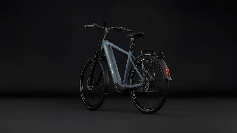 Cube Touring Hybrid Deluxe SLX 800 Wh E-Trekkingbike Diamant 28" greengranit´n´green