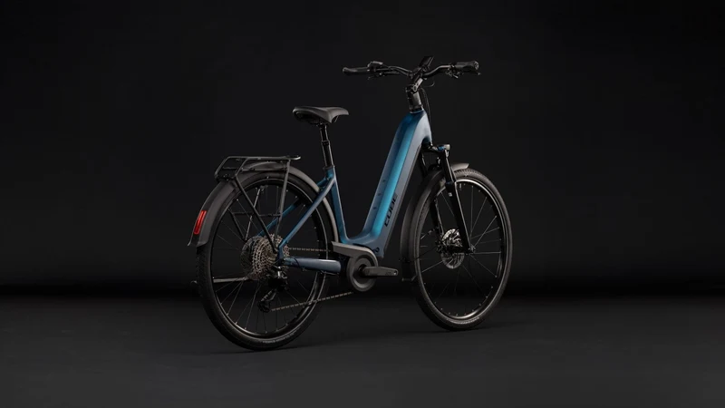 Cube Touring Hybrid Pro 800 Wh E-Trekkingbike Easy Entry 28" electricblue´n´prizm