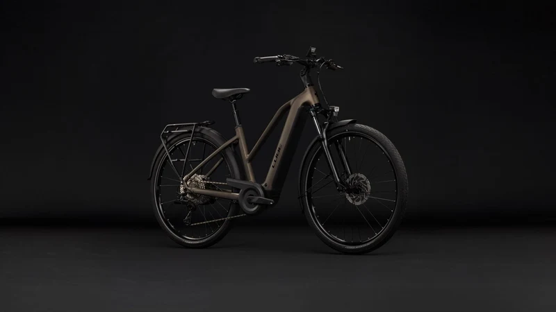 Cube Touring Hybrid Pro 800 Wh E-Trekkingbike Trapeze 28" metallicumbra´n´black