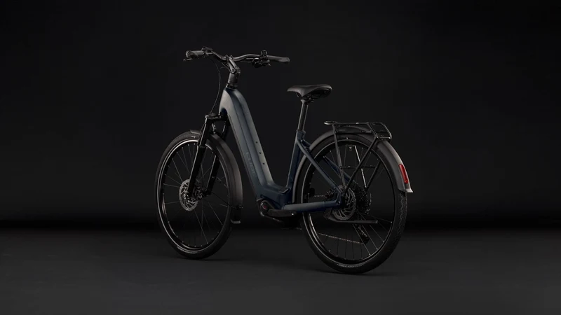 Cube Touring Hybrid ONE 600 Wh E-Trekkingbike Easy Entry 28" grey´n´coolgrey