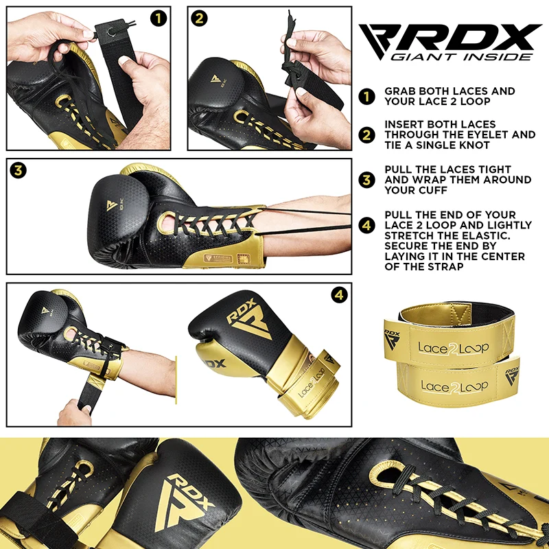 RDX T2 Handgelenkbnder Für Schnrboxhandschuhe
