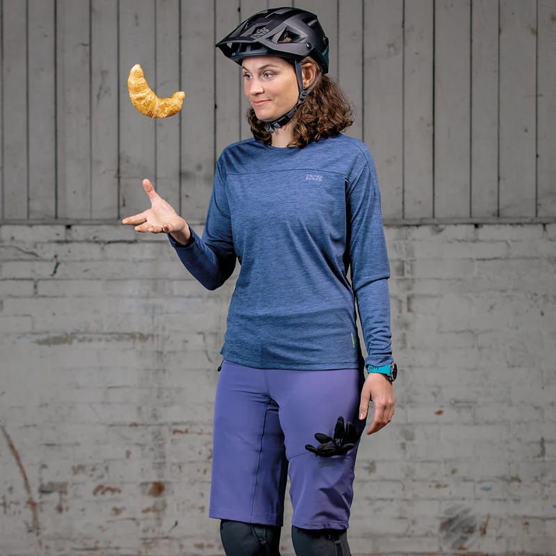 Flow X Women long sleeve Jersey grape