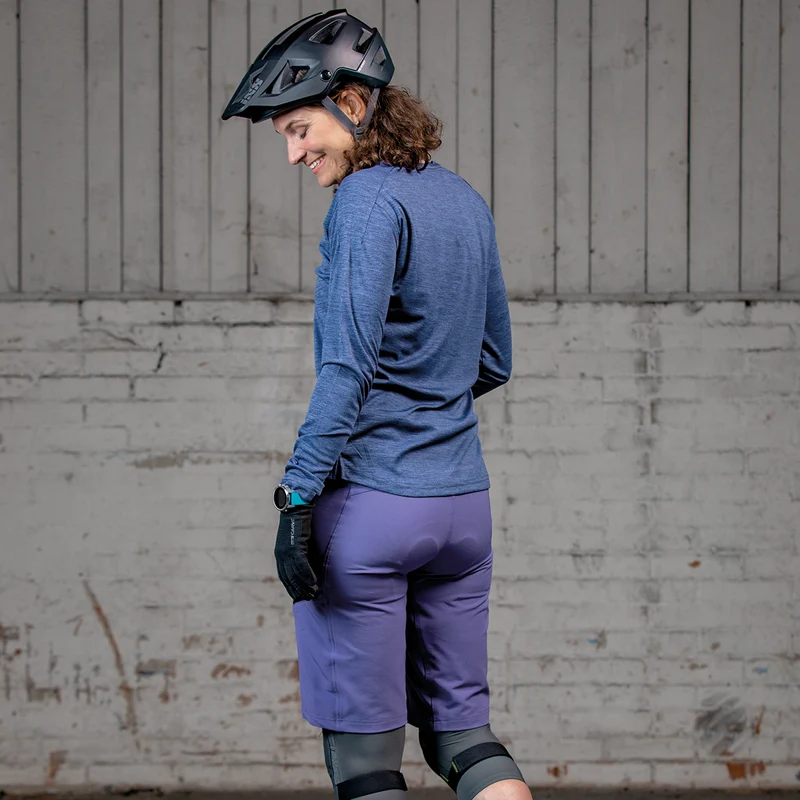 Flow X Women long sleeve Jersey grape