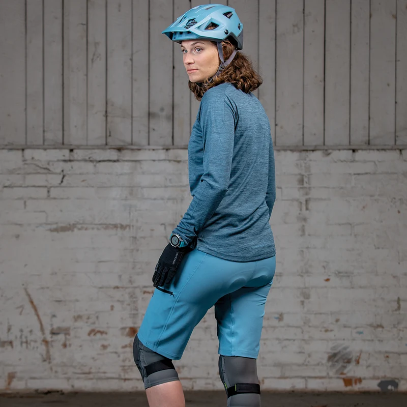 Flow X Women long sleeve Jersey ocean