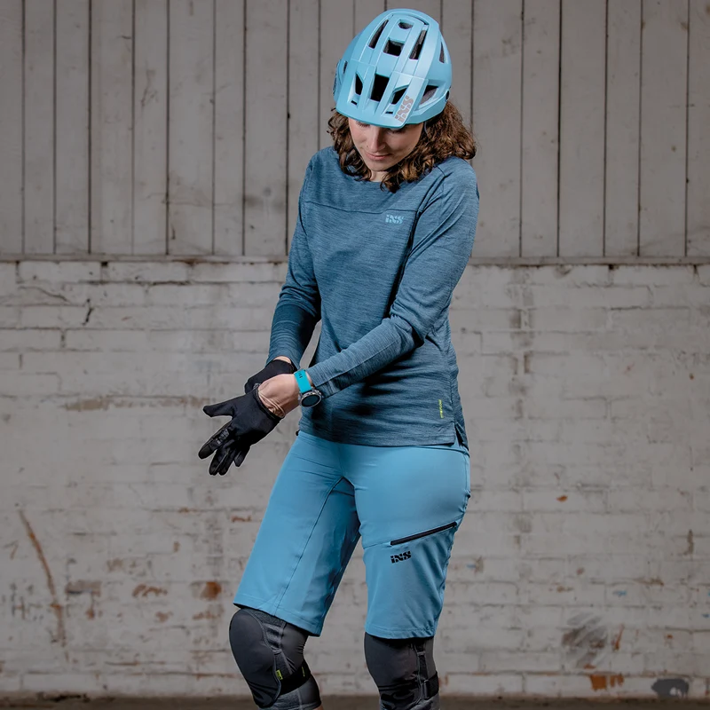 Flow X Women long sleeve Jersey ocean