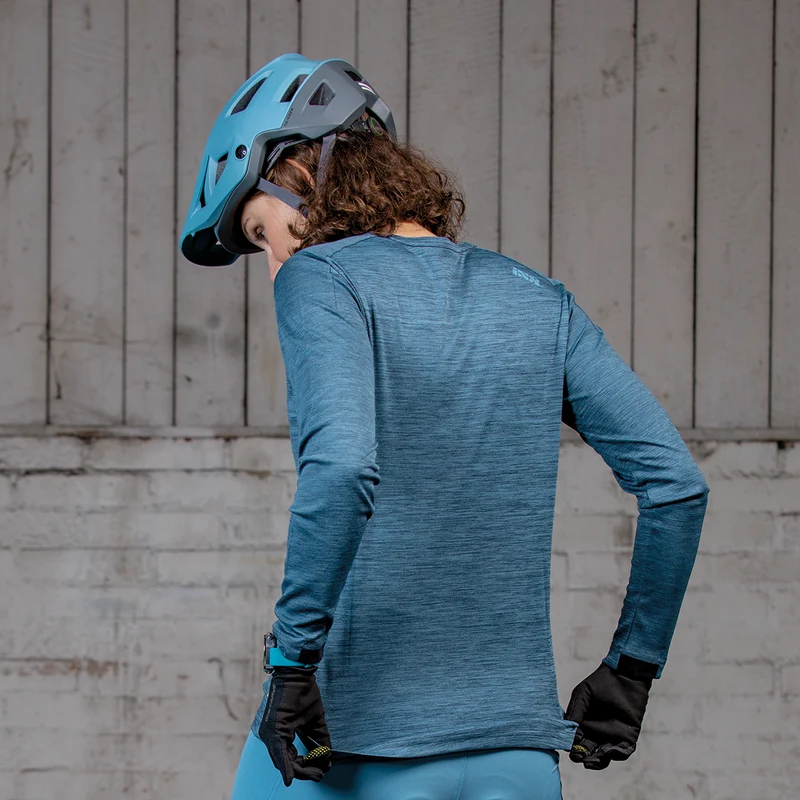 Flow X Women long sleeve Jersey ocean