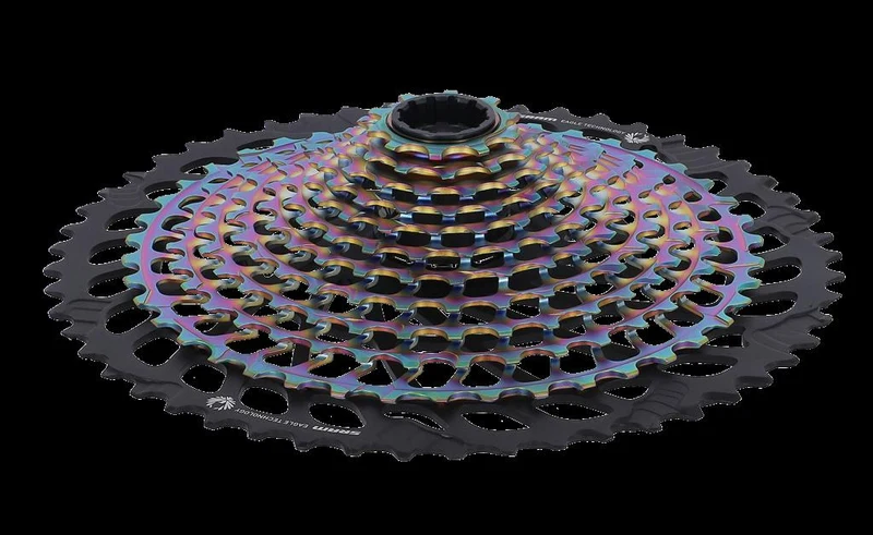 Sram Zahnkr-KassetteSramXG-1299EagleXD rainbw 12-f.10,12,14,16,18,21,24,28,32,36,42,52
