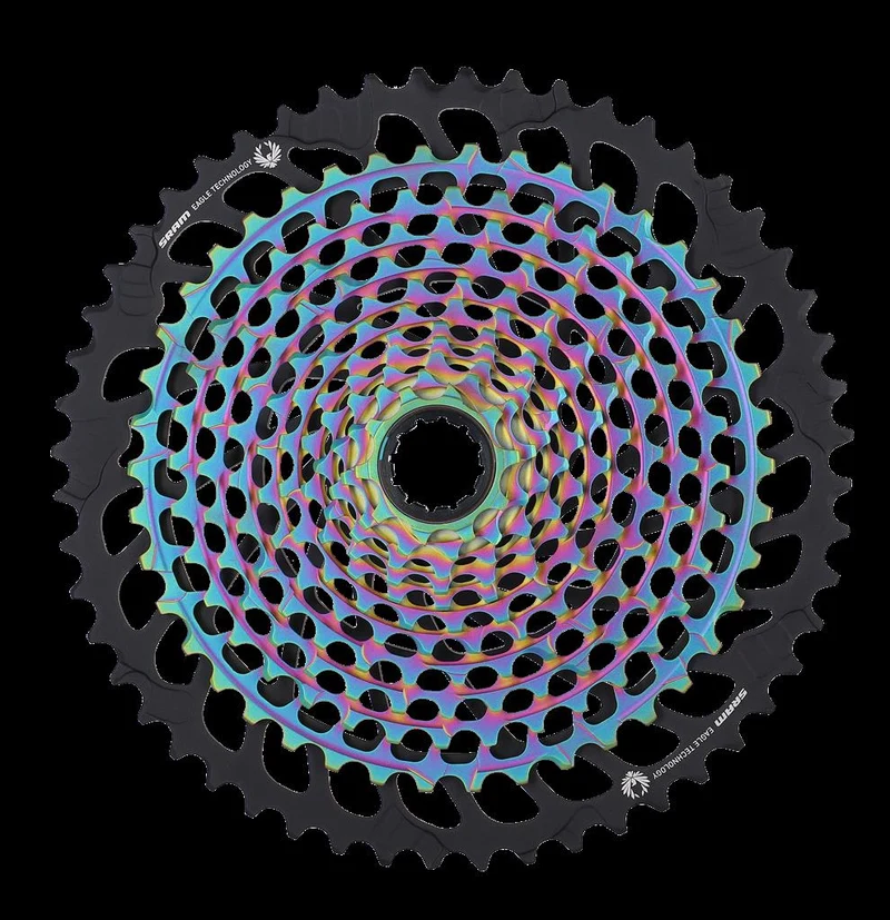 Sram Zahnkr-KassetteSramXG-1299EagleXD rainbw 12-f.10,12,14,16,18,21,24,28,32,36,42,52
