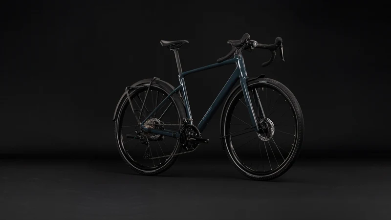 Cube Nuroad Race FE Gravelbike Diamant 28" inkgrey´n´grey
