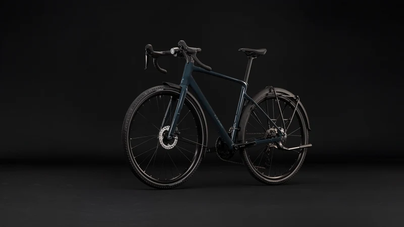 Cube Nuroad Race FE Gravelbike Diamant 28" inkgrey´n´grey