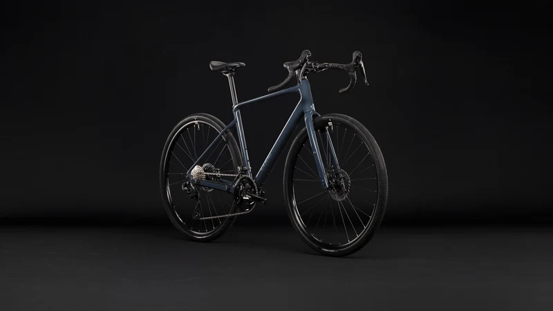 Cube Nuroad Race Gravelbike Diamant 28" inkgrey´n´grey